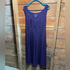 EUC purple jersey dress